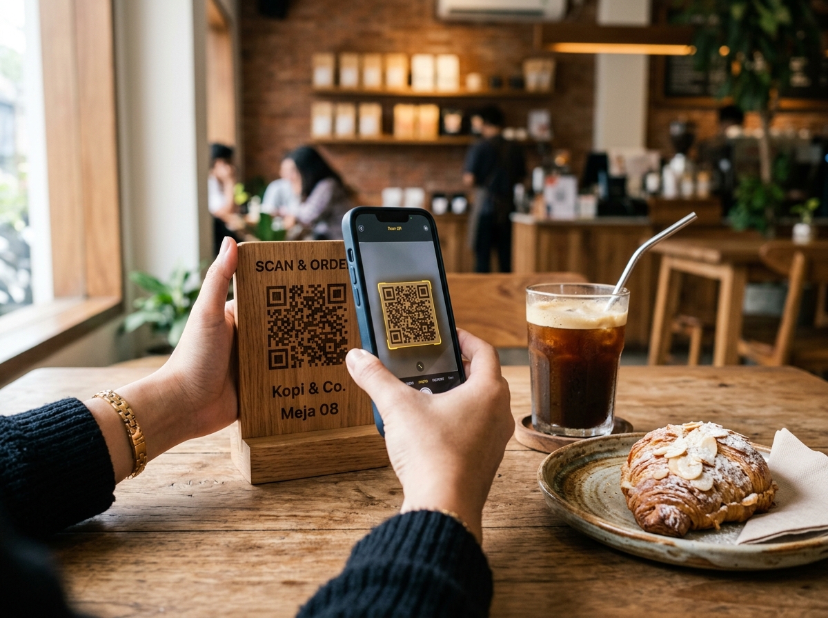 Self Order Meja QR Coffee Shop KATALOK POS