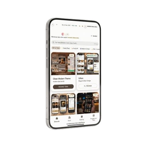 Koleksi Tema Cafe KATALOK POS